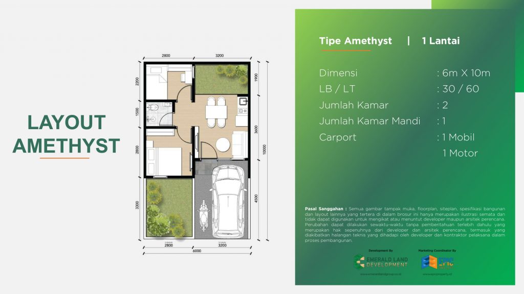 tipe amethyst layout