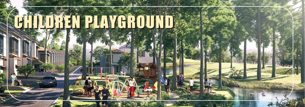 children play ground citra sentul raya cluster thames