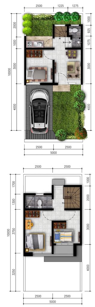 tipe rhea layout golden park 3