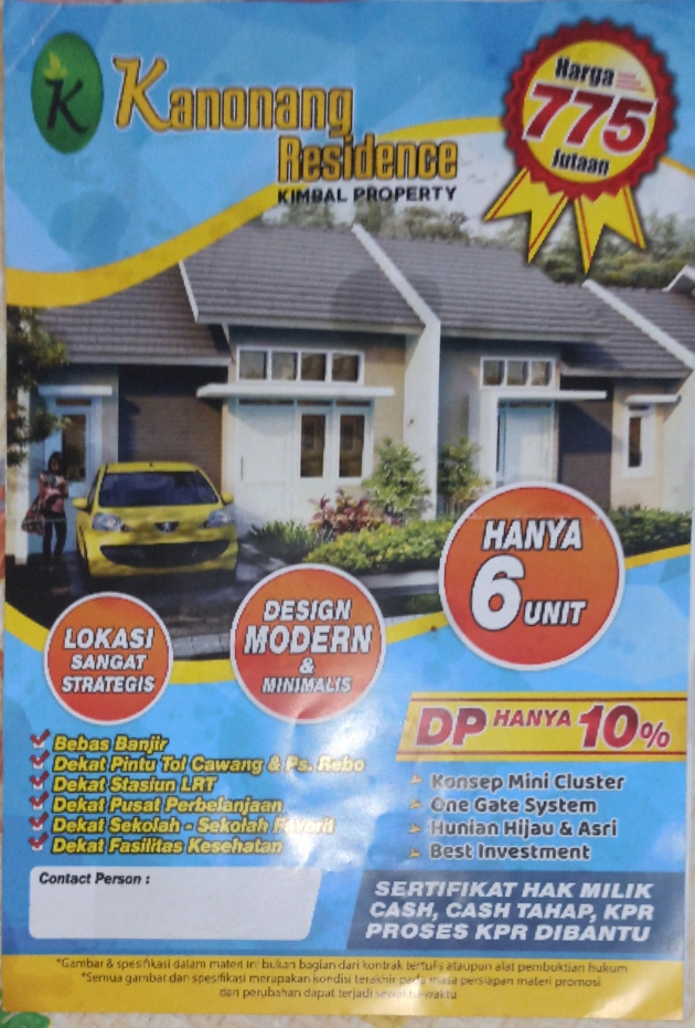 Kanonang residence flyer 2