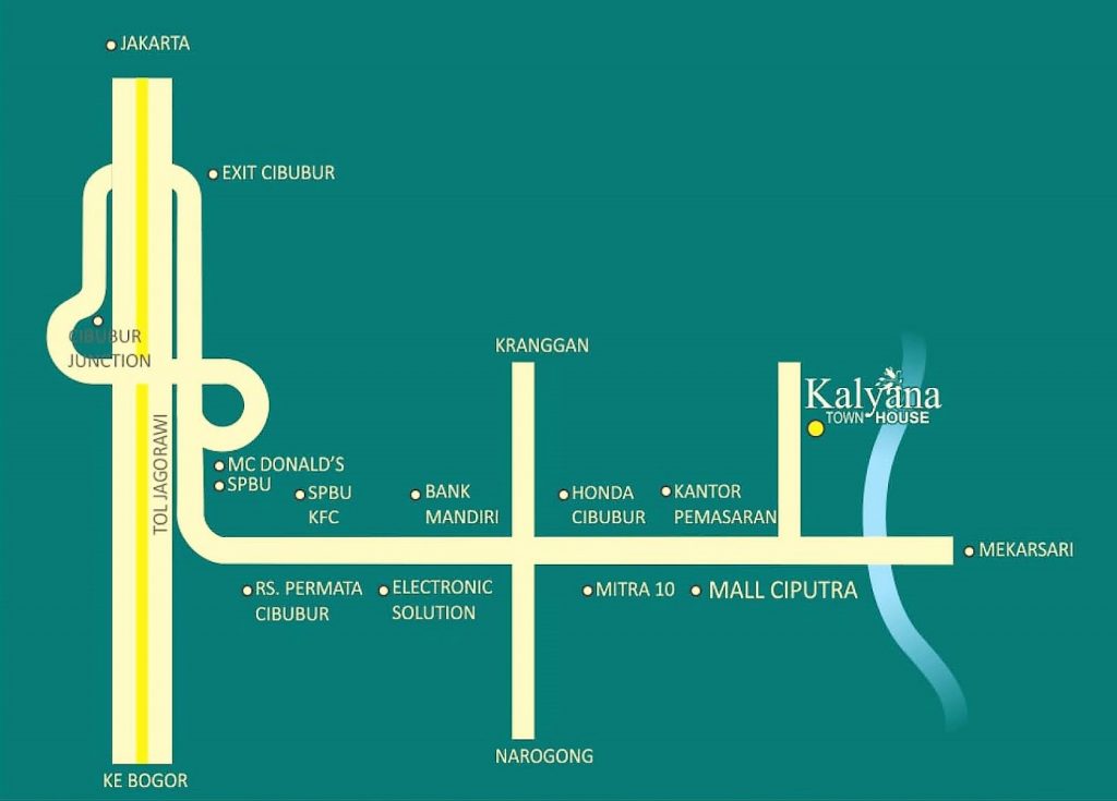 map kalyana town house