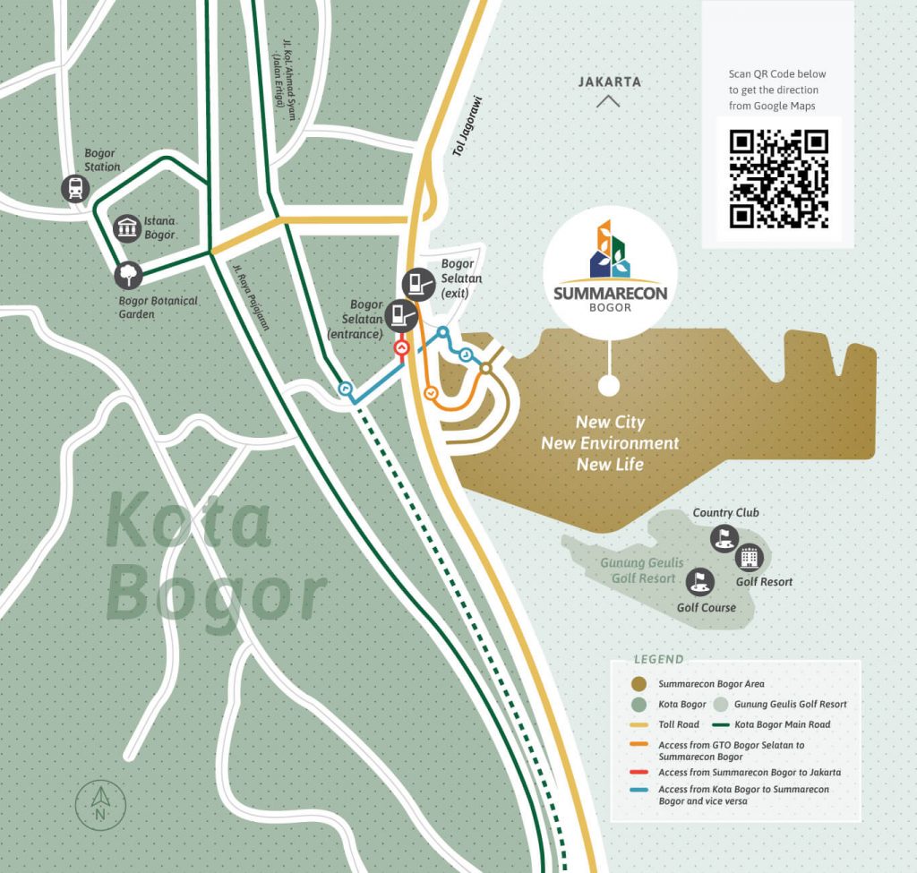 summarecon-bogor_map