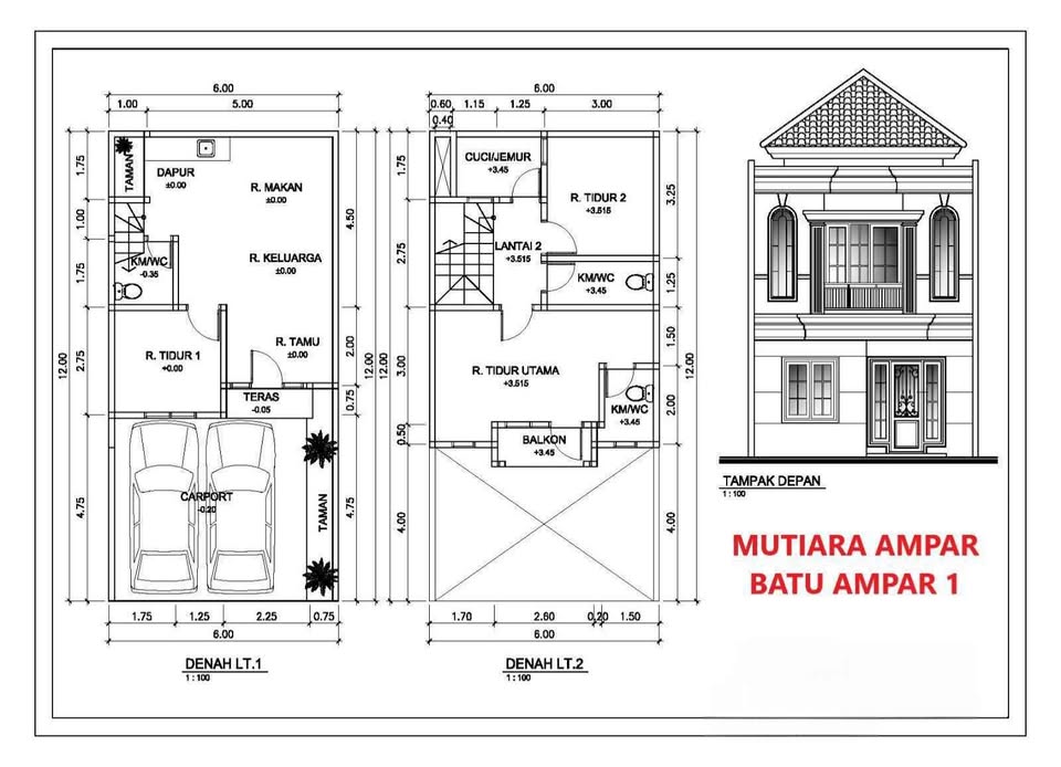 mutiara-ampar-residence-condet-jakarta-timur-townhouse